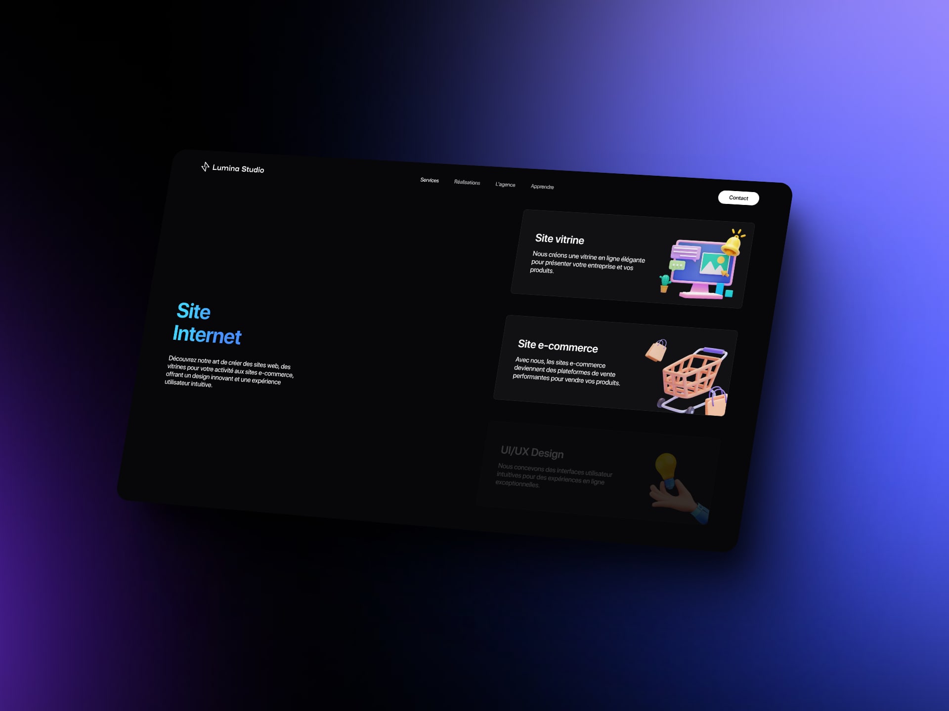 Services de site internet